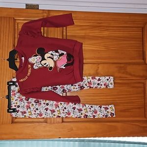 6/6X Disney Minnie Mouse outfit